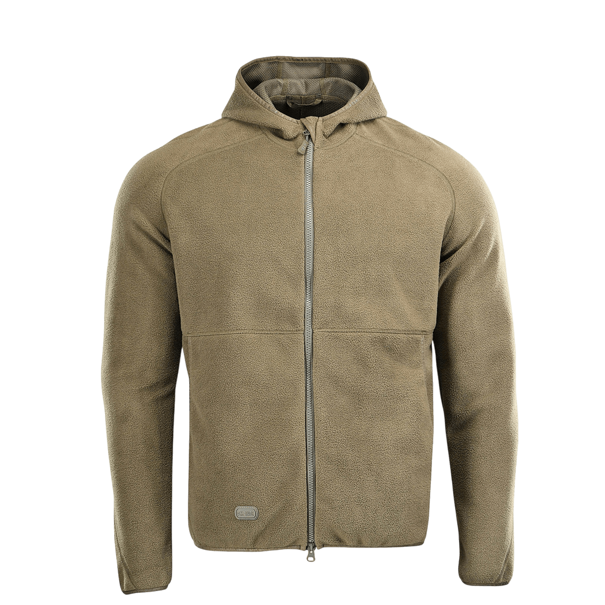 M-Tac Lite Microfleece Hættetrøje ohuesta joustavasta mikrofleecestä, joustavalla nauhalla ja M-Tac-logolla mukavuutta ja lämpöä varten.
