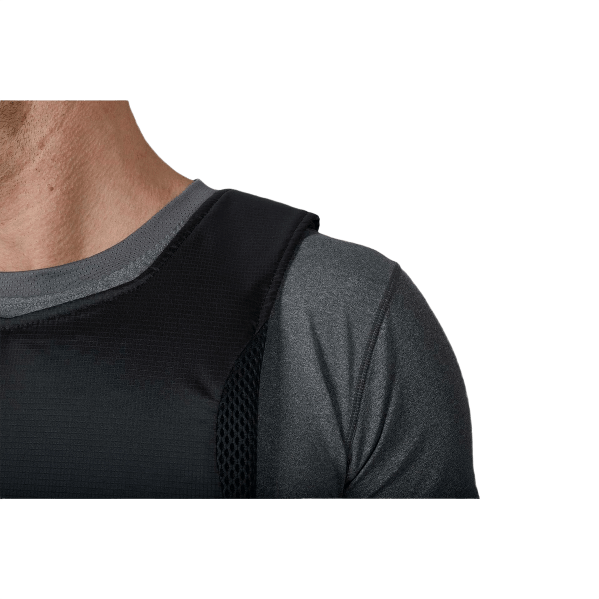 Anorak Rhodium® Concealable III pistos- ja luotisuojaliivi vaatteiden alle, NIJ 0101.06 STD -sertifioitu, kestävä rip-stop-kangas, huomaamaton suoja