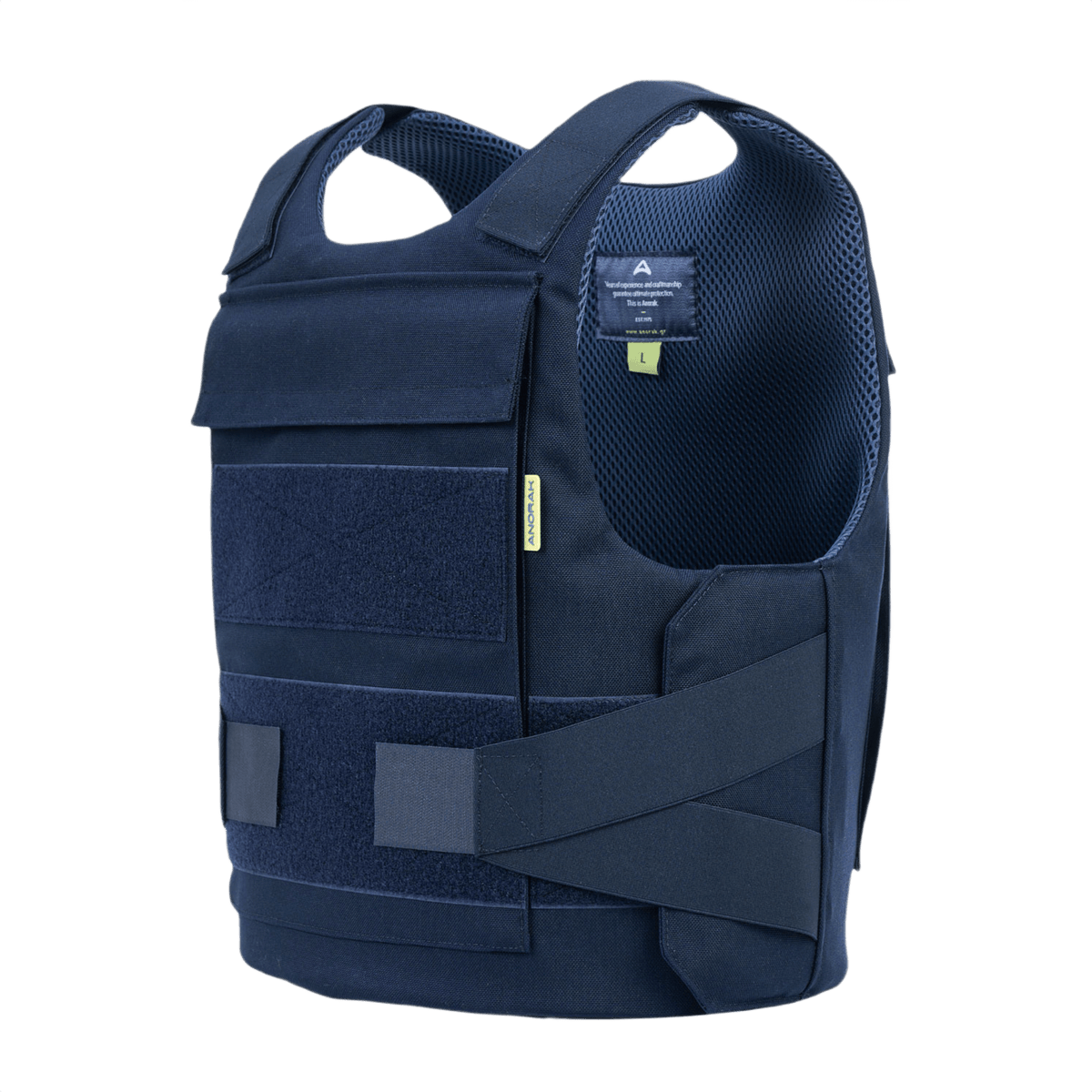 Anorak Rhodium® Duty I pistos- ja luotisuojaliivi pehmeällä suojauksella, Level IIIA -suoja veitsiä ja teräaseita vastaan, NIJ 0101.06 STD -testattu