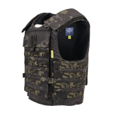 Anorak Rhodium® Tactical II – fr.bk. MultiCam® pistos- ja luodinsuojaliivi, taso Level IIIA, suunniteltu vartalon peittoon ja sovitukseen.