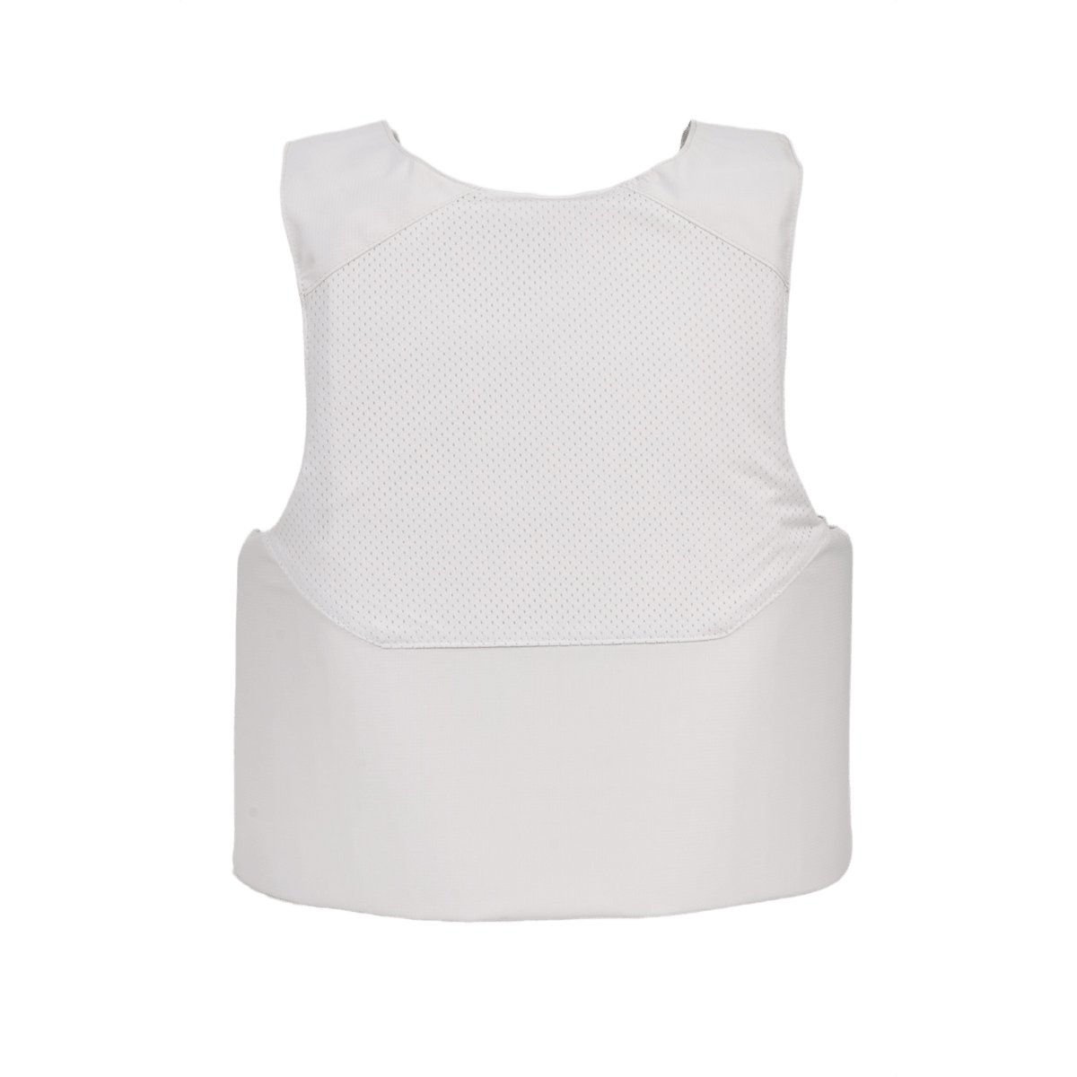 Anorak Topaz® Concealable I -pistosuojaliivi, veitsi- ja pistosuojaava pehmeäpanssariliivi nähtynä takaa.
