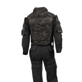 Anorak Chromium® Tactical II – täysi sarja MultiCam® pehmeä panssariliivi erikoisjoukoille mustaan taktiseen varustukseen.