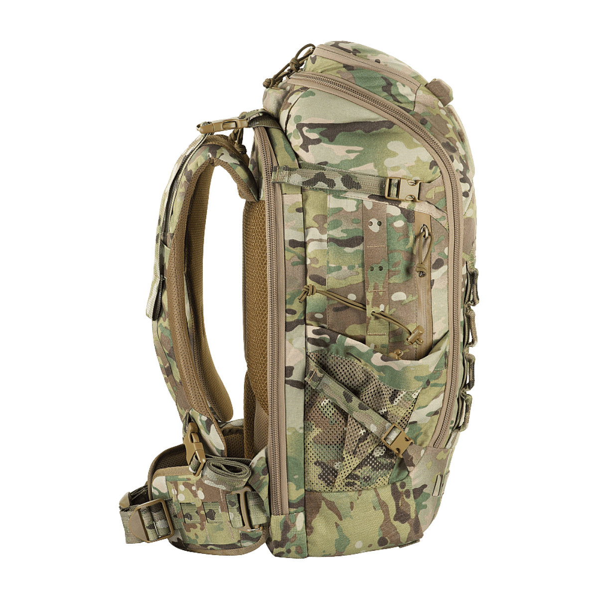 M-Tac Rygsæk Gen. III Elite – Small, multicam Cordura 500D/1000D, ergonominen muotoilu ja modulaarinen MOLLE-järjestelmä, galleria-asento 1.