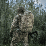 M-Tac Rygsæk Gen. III Elite – Small, multicam Cordura, ergonominen istuvuus ja modulaarinen MOLLE-järjestelmä, galleria-asento 1.