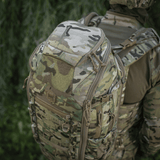 M-Tac Rygsæk Gen. III Elite – Small, multicam Cordura 500D/1000D, modulaarinen MOLLE-järjestelmä ja ergonominen muotoilu, galleria-asento 1.