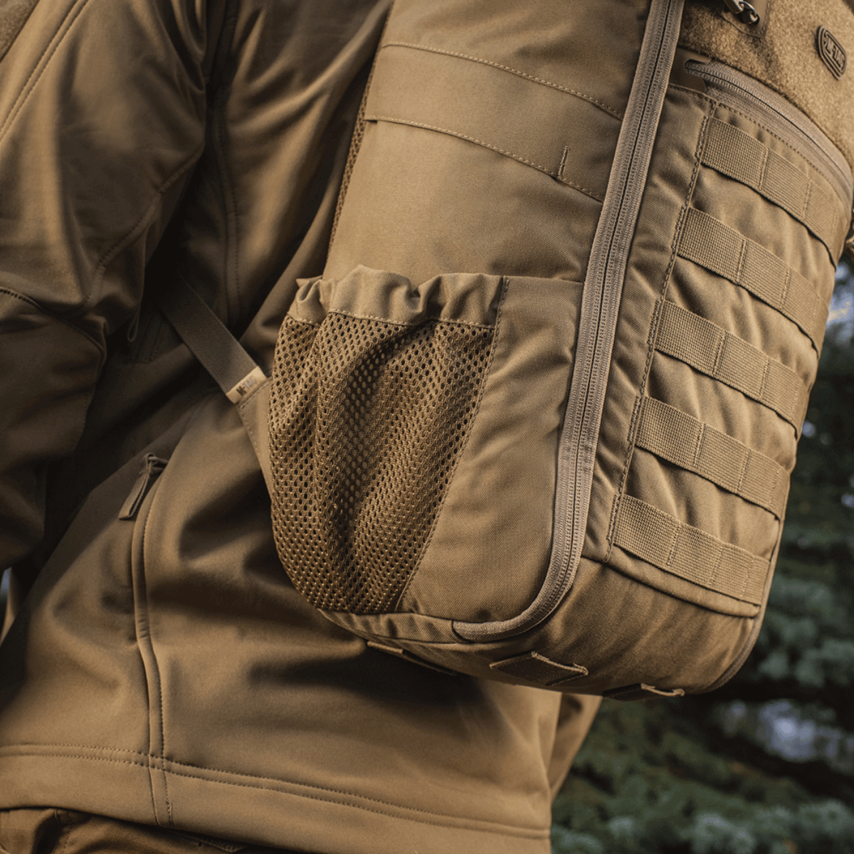 M-Tac reppu Gen. II Elite – Small, täysavattava aukko, joustavat verkkotaskut ja NIJ-sertifiointi, galleria-asento 1.
