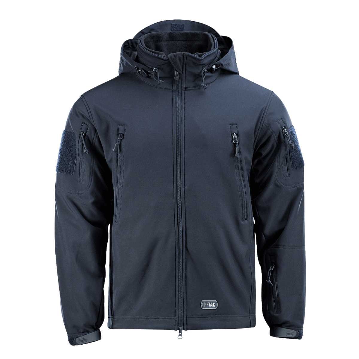 M-Tac Soft Shell Jakke med Liner irrotettavalla fleecelinerillä ja vetoketjulla, suojaa huonoa säätä vastaan, kevyt muotoilu.