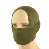 M-Tac Polartec Vent Tube Scarf mallinuken päällä vihreänä, monikäyttöinen kaulahuivi ja kasvomaski, kosteutta siirtävä ja nopeasti kuivuva materiaali