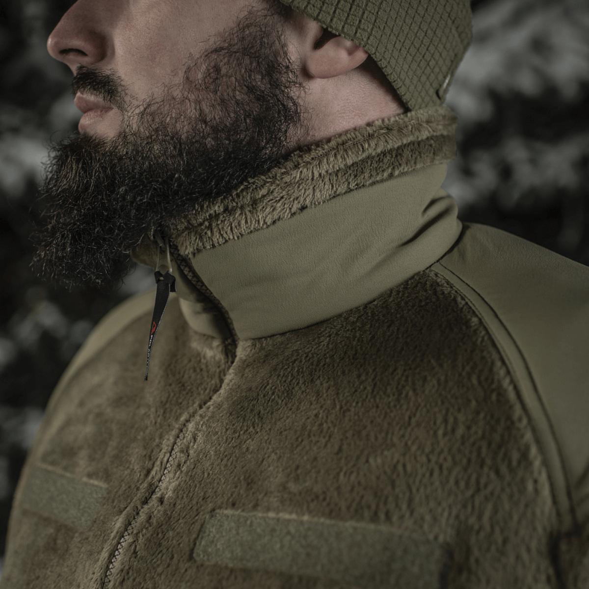 M-Tac Battle Fleece Polartec -takki sotilaille, erikoisjoukoille ja poliisille, ihanteellinen mukavuuteen ja liikkuvuuteen ECWCS Level 3 -kerroksessa.