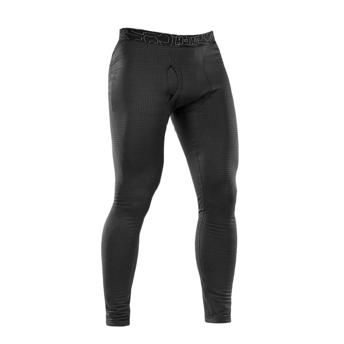 M-Tac Delta Level 2 Fleece -housut, lämpimät ja kosteutta hylkivät housut kylmiin olosuhteisiin, valmistettu 100% polyesteristä, musta väri