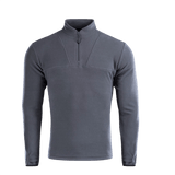 M-Tac Delta Fleece -takki harmaana mukana peukalonreiät, ihanteellinen ulkoiluun kylmässä säässä, hihat fleece 190 g/m²
