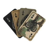 M-Tac Patch Ace Of Spades (broderi) – Cordura 500D, Velcro, kirjailtu kuvio eri väreissä, sopii vaatteisiin tai taktiseen varustukseen.