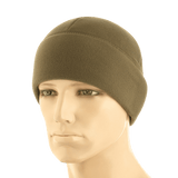 M-Tac Fleece Polartec Watch Cap oliivinvärinen, miesmalli käyttää pipoa kylmiin olosuhteisiin.