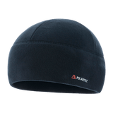 M-Tac Fleece Watch Cap Light Polartec musta, korkea lämmöneristys, valmistettu Polartec Micro Series fleece -materiaalista, ihanteellinen talvikäyttöön.