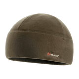 M-Tac Fleece Watch Cap Light Polartec talvipipo ruskeaa Polartec-fleece-materiaalia, matala profiili ja korkea lämmöneristys.