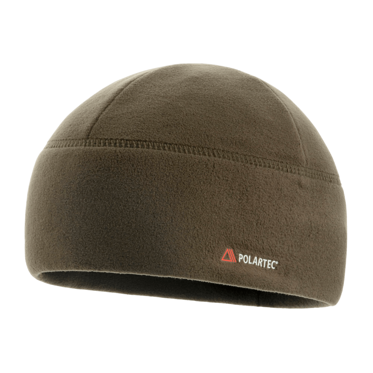 M-Tac Fleece Watch Cap Light Polartec talvipipo ruskeaa Polartec-fleece-materiaalia, matala profiili ja korkea lämmöneristys.