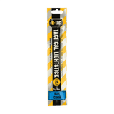 M-Tac Glow Stick 15 cm pakkauksessa, sininen, itsenäinen valonlähde ilman sähköä, turvallinen ja myrkytön, kestäen jopa 24 tuntia.