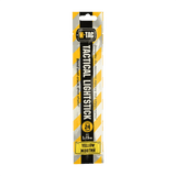 M-Tac Glow Stick 15 cm keltainen taktiseen käyttöön, valaisee jopa 24 tuntia, turvallinen ja myrkytön, sopii pimeisiin alueisiin ja signaalointiin.