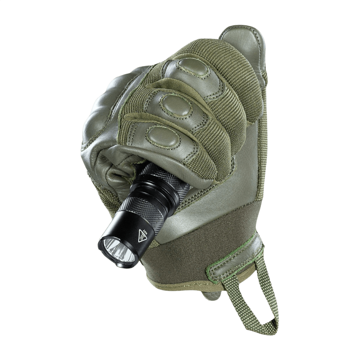 M-Tac Assault Tactical Mk.4, nahavahvistettu kämmen ja säädettävä velcro, sopii aseenkäsittelyyn, vihreä väri.