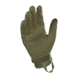 M-Tac Assault Tactical Mk.3 -hanskat vahvistetulla kämmenellä ja säädettävällä velcro-suljennalla, sopivat aseenkäsittelyyn.