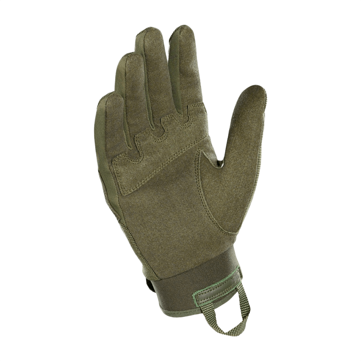M-Tac Assault Tactical Mk.3 -hanskat vahvistetulla kämmenellä ja säädettävällä velcro-suljennalla, sopivat aseenkäsittelyyn.