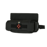 M-Tac Horizontal Medical Pouch ROLL Elite mustana, Cordura 500D, lääkintätasku plate carrierin takataskuun.
