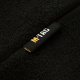 M-Tac Fleece Polartec Watch Cap musta Polartec® 200 Series -fleecestä M-Tac-logolla, sopii ulkoiluun kylmässä säässä.
