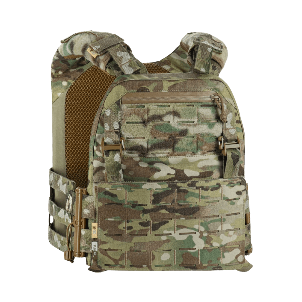 M-Tac Plate Carrier Cuirass Elite Gen.II - taktinen liivi Cordura 500D:stä ESAPI Medium -suojalevyillä ja Duraflex-pikalukoilla.