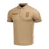 M-Tac Polo Elite Tactical Coolmax beige, suunniteltu poliisi- ja turvallisuustyöhön, kosteutta siirtävä Coolmax®-teknologia.