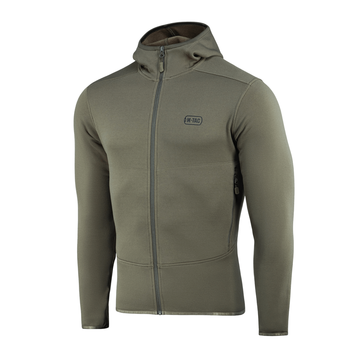 M-Tac Shadow Polartec Fleece -huppari matalaprofiilisella hupulla, valmistettu Power Stretch Pro -fleecestä, toiminnallinen ja kestävä.