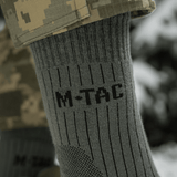 M-Tac Sokker Mid Calf Mk.4 mukavuus ja suoja vaellukseen, lämpövyöhykkeet ja pehmustetut alueet