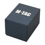 M‑Tac Taktisk Adventure -kellon pakkaus, kestävä muotoilu ja logo.