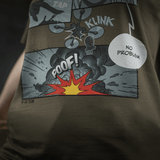 M-Tac T-Shirt Comics Drone Girl -paidassa sarjakuvainspiroitu FPV-pilotti ja dronet, osoittaa voimaa ja tehokkuutta, mukava puuvillaseos.