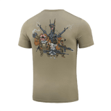 M-Tac T-Shirt Rex Team, skarpskytter-joukkueen printti takana, korostaa ystävyyttä ja tiimityötä, mukava puuvillasekoitus.