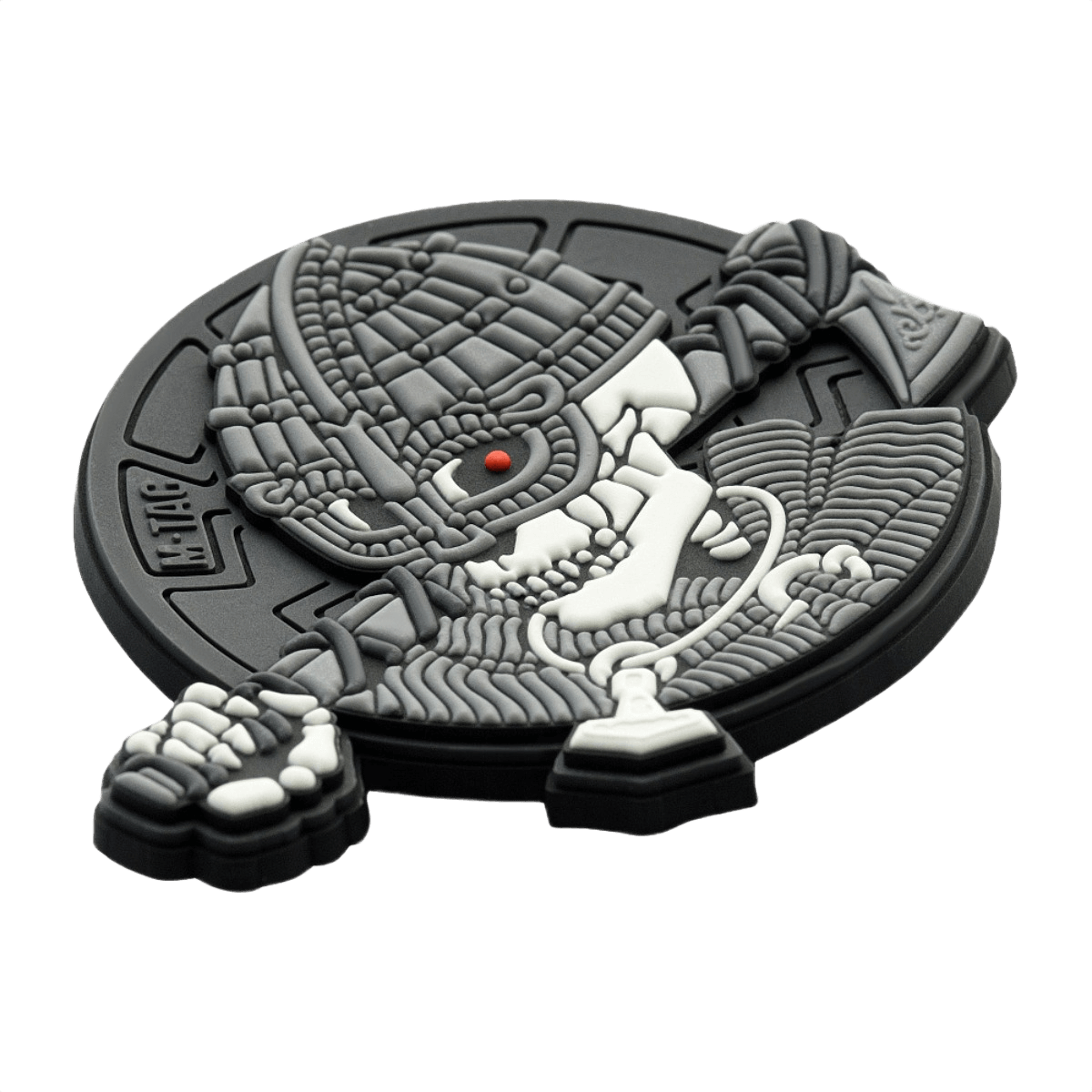 M-Tac Patch Undead Viking 3d PVC, velcro-kiinnitys, sopii sotilasvarusteisiin ja keräilyesineisiin, halkaisija 50mm