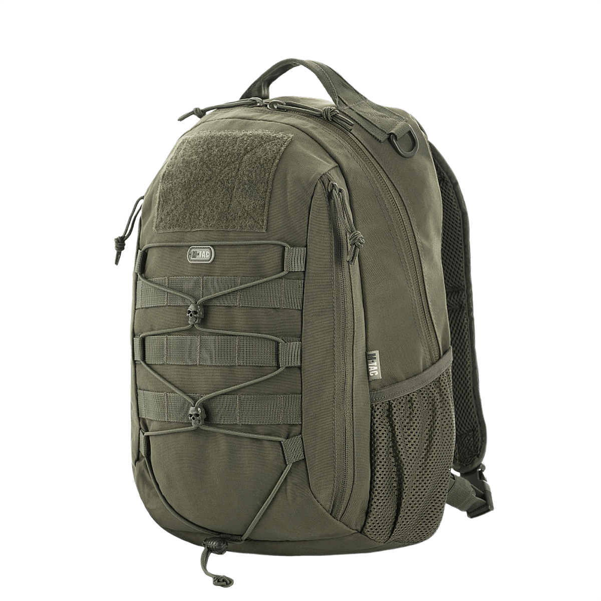 M-Tac Urban Line Force Pack -reppu modernilla muotoilulla ja useilla taskuilla arkeen ja ulkoiluun, kuten pyöräilyyn.