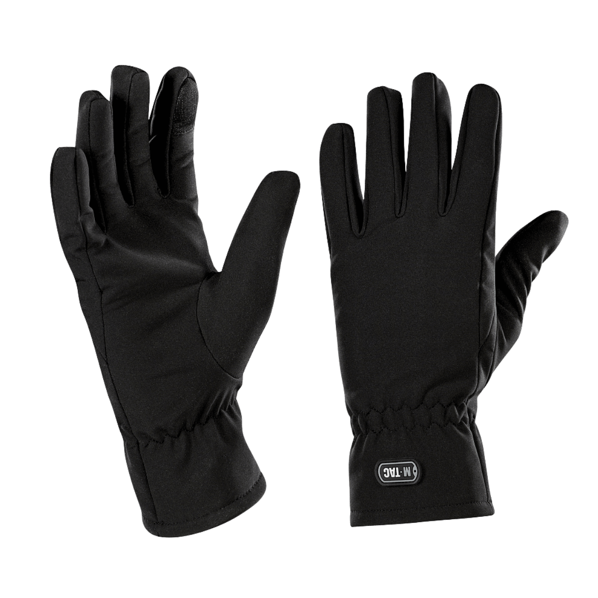 M-Tac Vinterhandsker Soft Shell musta, kevyt ja toiminnallinen muotoilu suojaa säältä, sopivat talvikäyttöön.