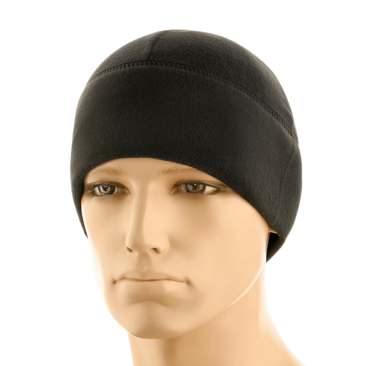 M-Tac Fleece Watch Cap Light Polartec Gen II musta, valmistettu Polartec Micro Series -fleecestä, anti-pilling-ominaisuus ja matala profiili.