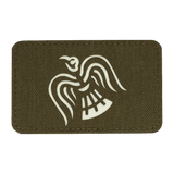 M-Tac Patch Ravneflag Laser Cut – musta korppi, symboloi sodanhimoa ja voittoa. Sopii taktiseen varustukseen ja univormuun. Cordura 500D.