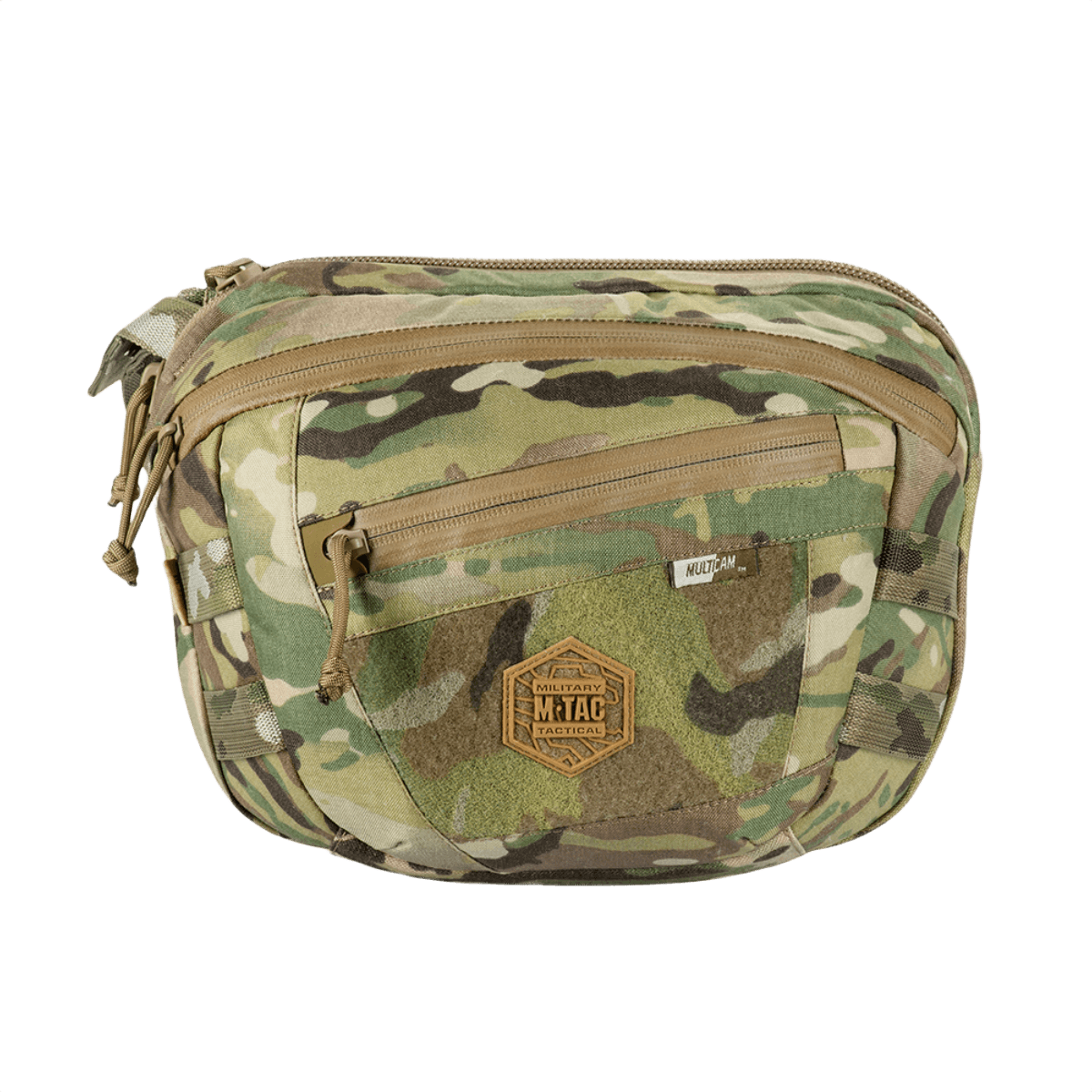 M-Tac Sphaera Hardsling Bag Large Elite med Velcro maastoväreissä, valmistettu kulutusta kestävästä Hex Cordura:sta ja Cordura 500D/1000D.