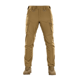 M-Tac-housut Aggressor Summer Flex, kevyet rip-stop-nylonhousut, sopivat kuumaan säähän, taktinen ja mukava malli.