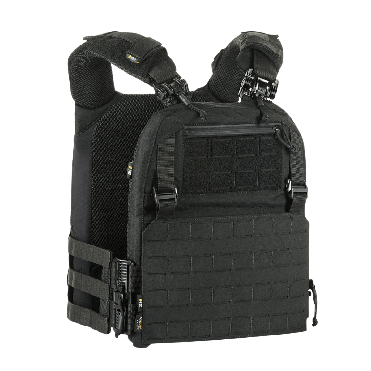 M-Tac Plate Carrier Cuirass FAST QRS XL Gen.II Cordura 500D:llä, säädettävät levyt ja pikasulkuominaisuus.