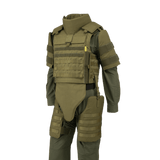 Anorak Niobium® Tactical II – full set moniuhkainen kehonpanssari suojaa aseilta erikoisyksiköille.