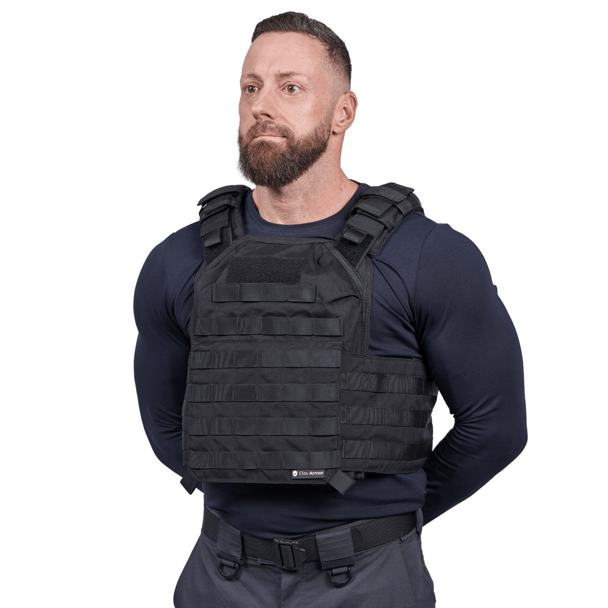 EA Plate Carrier musta — tuotekuva.