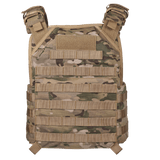 EA Plate Carrier Camo maastokuvioitu, vankka ja kestävä materiaali ammattilaiskäyttöön, luotisuojatun kehon suoja, galleria-asento 1.