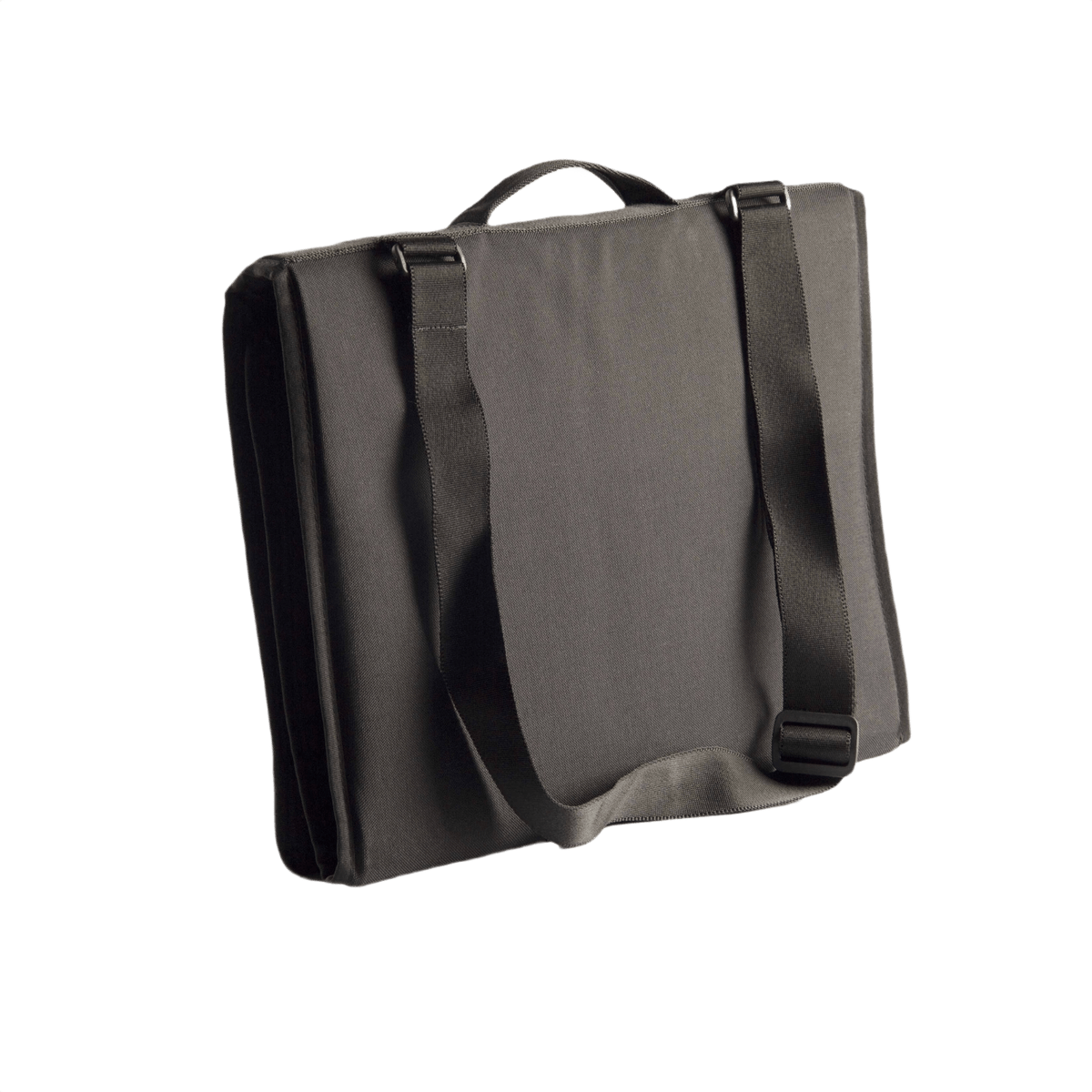 Anorak Titanium® E.F.M.T.B. I pehmeä panssari-salkku Level IIIA++ -suojauksella ja hybridipaneelilla, musta salkku olkahihnoilla